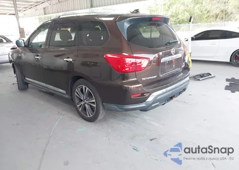 2019 Nissan Pathfinder Platinum from USA, damaged, VIN 5N1DR2MM3KC582320